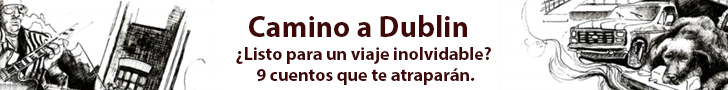 Banner publicitario: Libro Camino a Dublín - 7 cuentos